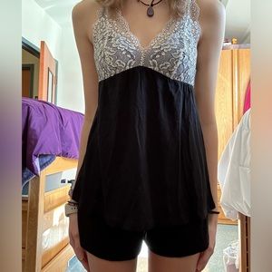 Adore me “Chesney” top and shorts set. Lace top